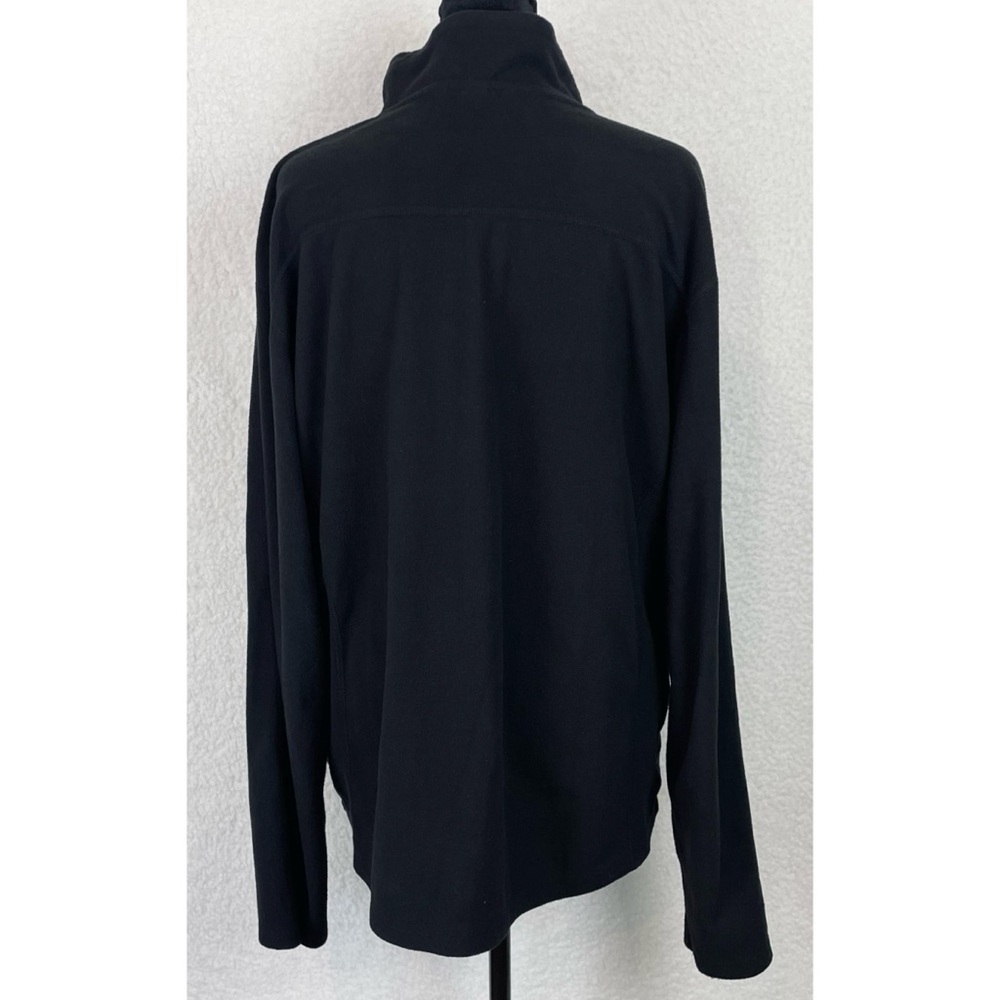 PORT AUTHORITY • Black/Green Berkeley Bowl Marketplace Full-Zip Fleece Jacket, L - Picture 6 of 16